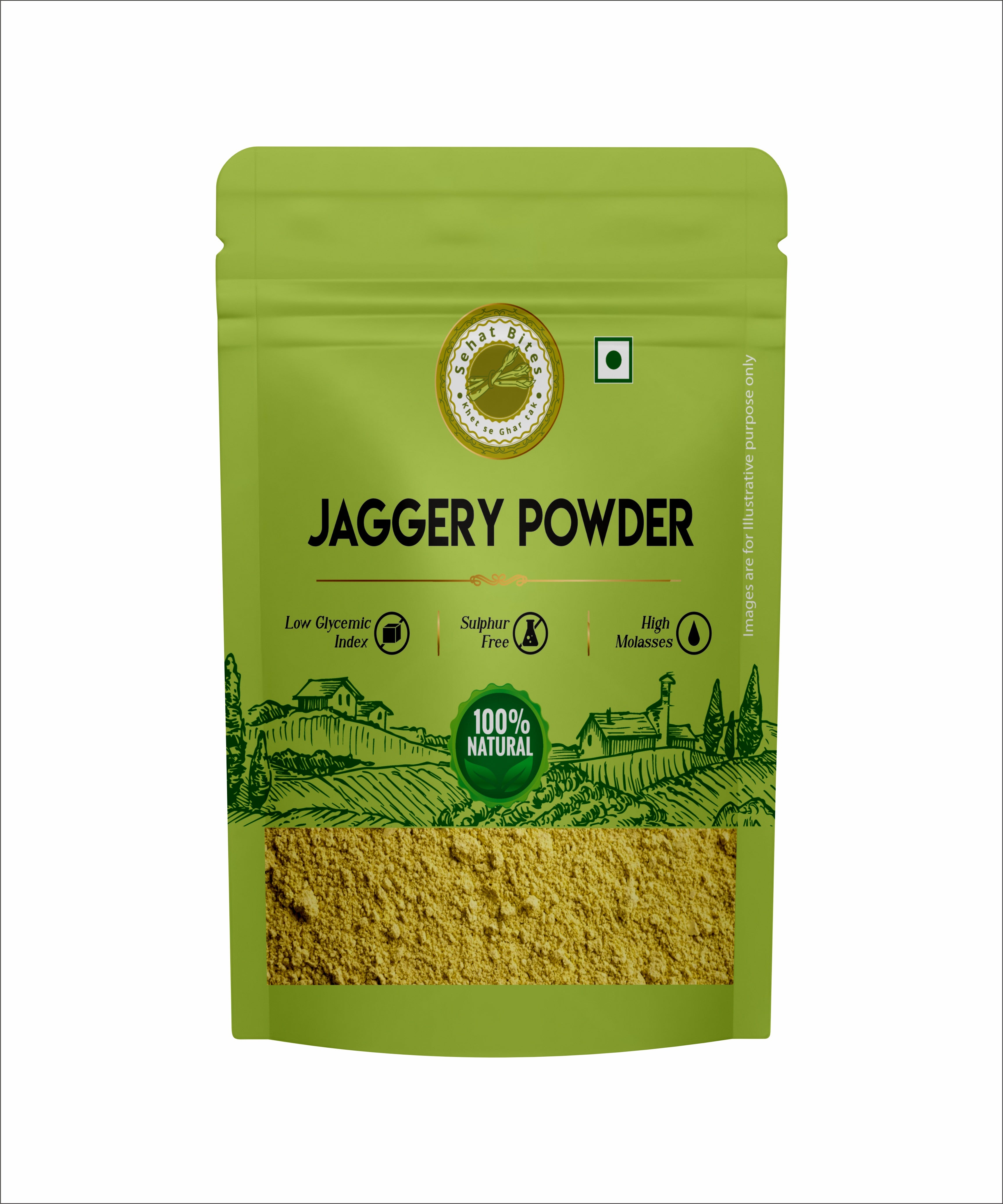 Sehat Bites Jaggery Powder 500 g